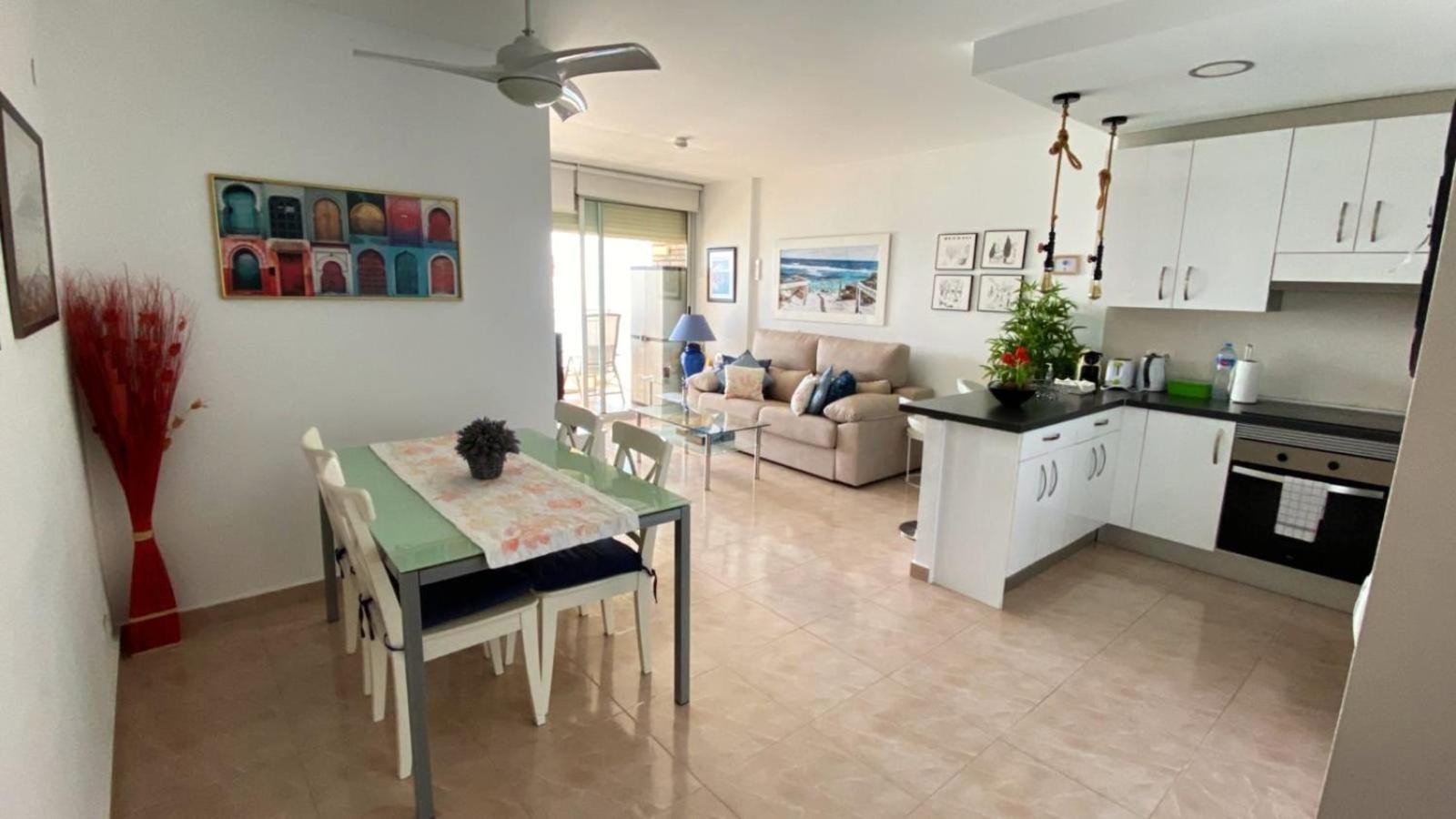 Apartamento Con Vistas Al Mar Primera Linea De Playa Del Postiguet Alicante Exterior photo
